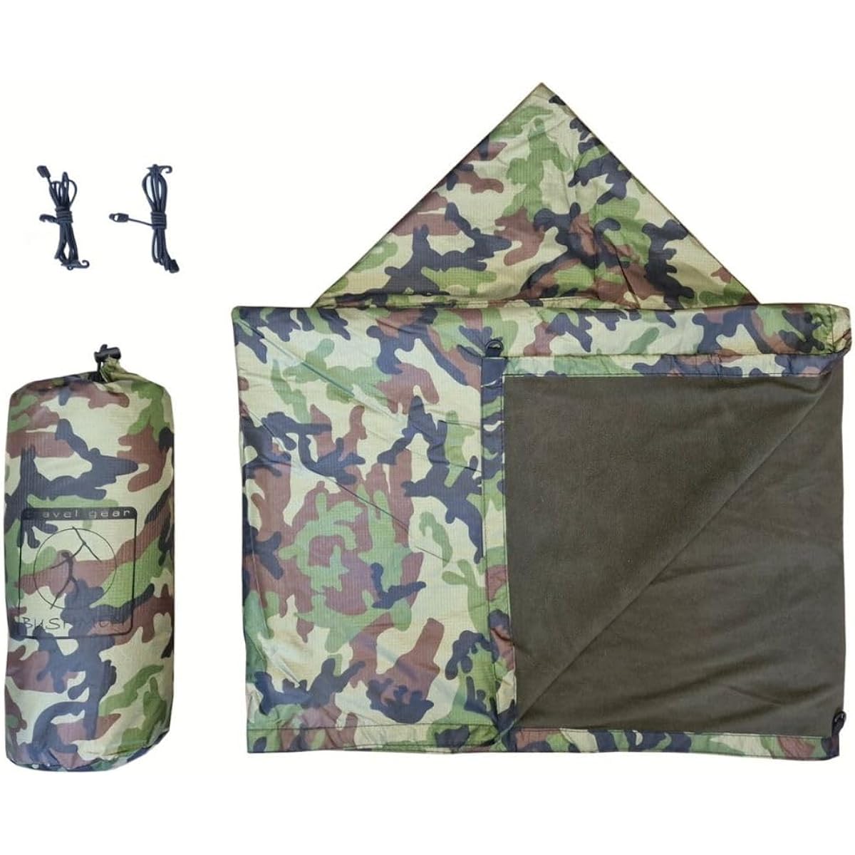 [BUSHMEN Travel Gear] THERMO - Blanket/camo Thermo Blanket Camouflage Underblanket Japanese Genuine Product