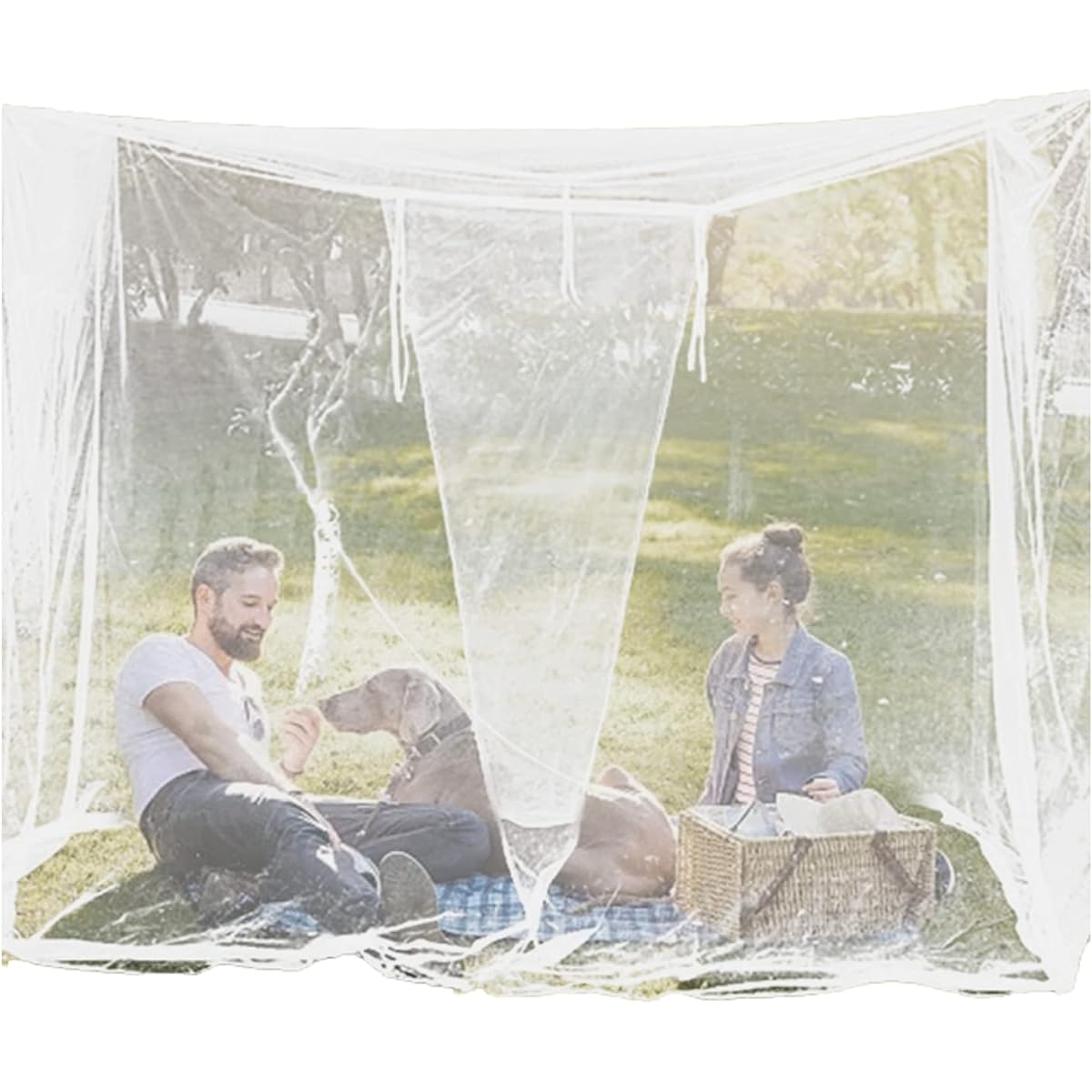 S.fields.inc Mosquito Net Kaya Hanging Outdoor Camping 2 Sizes (200 x 180 x 200)