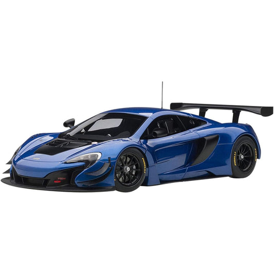 AUTOart 1/18 McLaren 650S GT3 Metallic Blue Finished Product