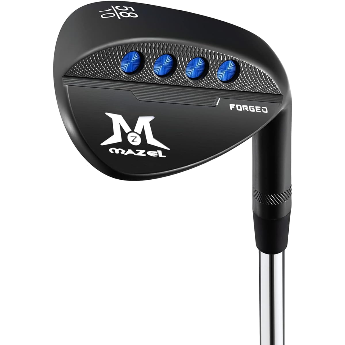 MAZEL FORGED Forged Golf Sand Wedge Men's Right-handed Loft Angle: 48 degrees, 50 degrees, 52 degrees, 54 degrees, 56 degrees, 58 degrees, 60 degrees Wide Sole Wedge