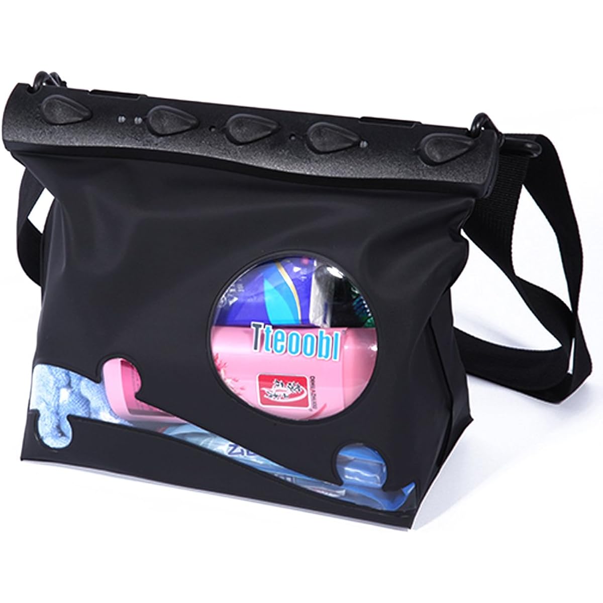 Tonna Waterproof Bag, Completely Waterproof, Waterproof Pouch, 6 Colors, International Waterproof Protection Class IPX8, Waterproof to a Depth of 20m, PVC Material, Beach, Fishing, Pool, Diving, Outdoors, Shoulder Bag [Large Size]