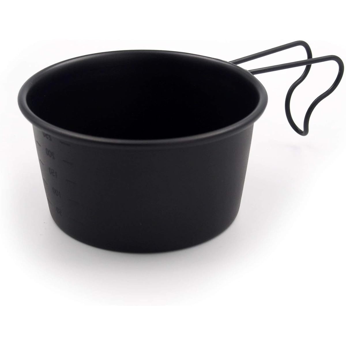 [Made in Tsubame Sanjo] Village Blacksmith 18-8 Stainless Steel Black Deep Shella Cup 300ml