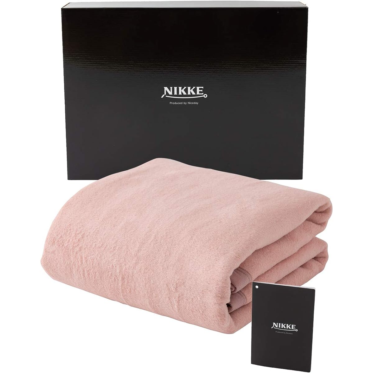 Nice Day Silk Blanket Pink Single (140 x 200cm) 100% Silk (Fuzz) Blanket Moisturizing Moist Smooth NIKKE Made in Japan 56460101