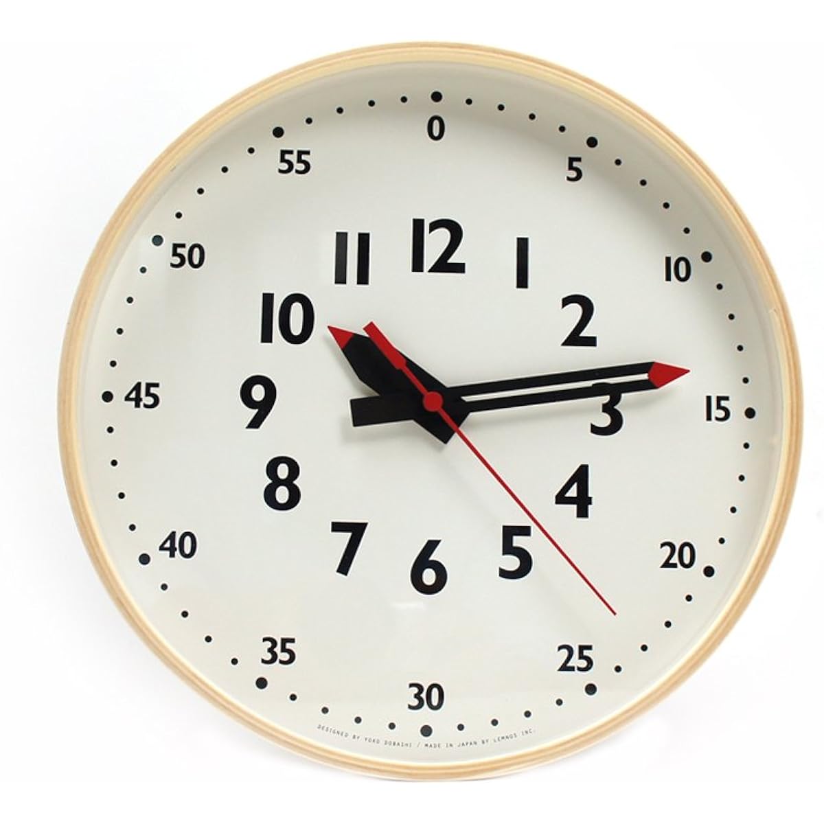 Funpun Clock, a wall clock that makes it easy to tell children the time
