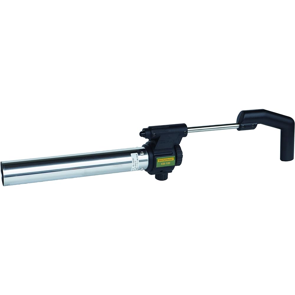 Shinfuji Burner Grass Burner [Weeding/Pest Extermination/Lightweight] Cassette Gas Type KB-120SBK *Body Only Black