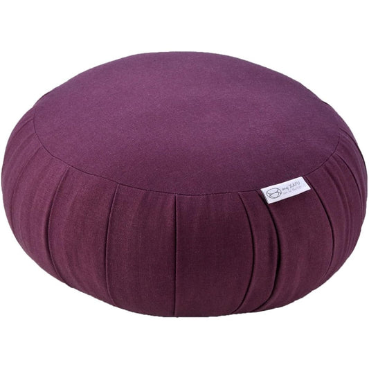 My Zafu Yoga Zafu Meditation Cushion Zafu Meditation Zafu Made in Japan (Purple, 30cm)