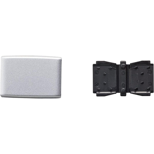 Tokyo Ribbon Rubber Patchin Meta 2 Silver 10mm (50 sets)