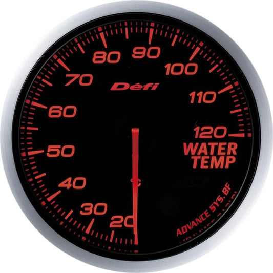 Nippon Seiki Defi Meter [Defi-Link ADVANCE BF] Water Temperature Gauge (Amber Red) DF10502