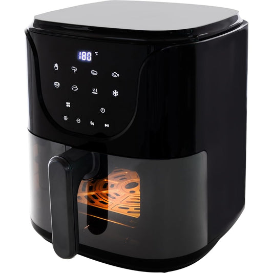 ANABAS ANABAS Air Fryer 4.5L Large Capacity Electric Fryer 1~5 People Tabletop Home Use Non-Oil Air Fryer Equipped with 8 Automatic Courses Touch Panel KFM-A4500