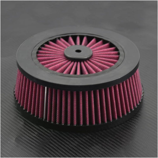 Motorcycle Fuel Filter For Harley XL Motorcycle Replacement Air Cleaner Intake Filter System Inner Element (Color: Red Air Filter Kit)