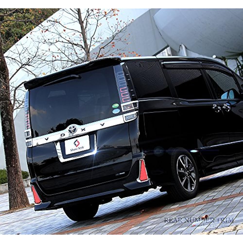 [Share Style] Voxy Noah 80 series rear number trim [K]