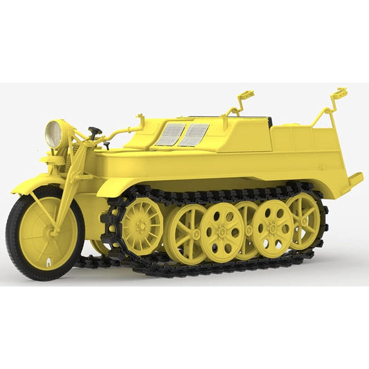Freedom Model Kit 1/16 World War II German Army Sd.kfz.2 Kettenkraftrad Plastic Model FRE16001