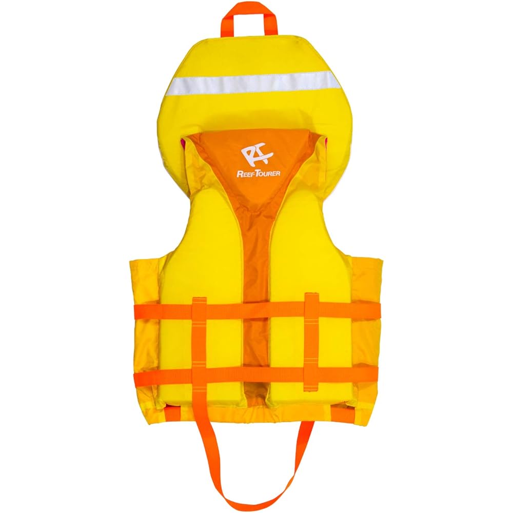 REEF TOURER Snorkeling Snorkeling Vest Kids with Head Support Children's S Size RA0407