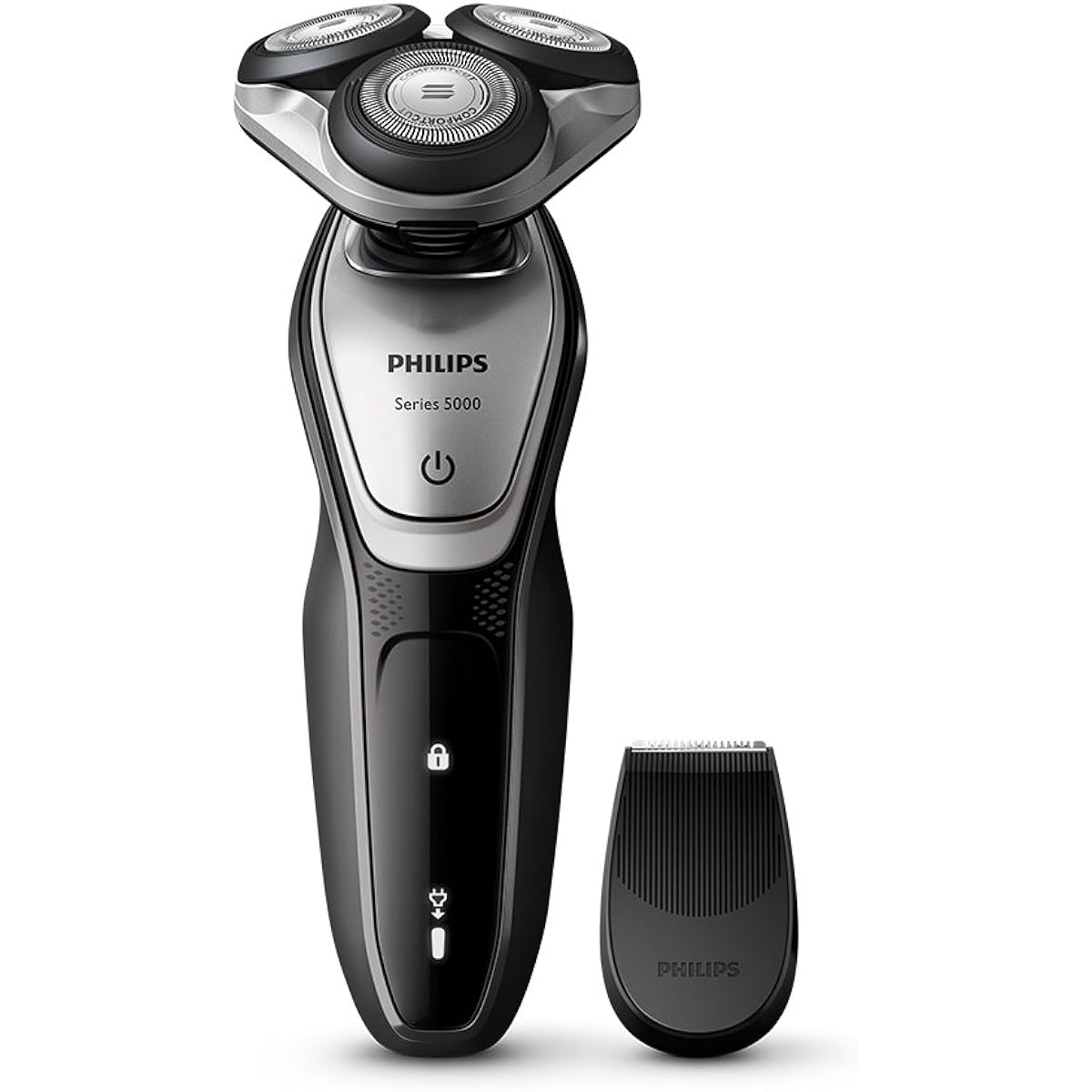 Philips 5000 Series Men's Electric Shaver 27 Blades Rotary Bath Shaving & Washable with Trimmer S5072/06