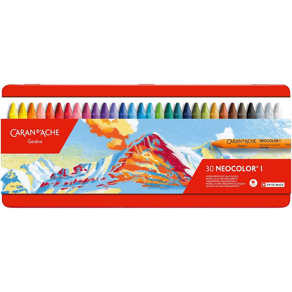 Caran d'Ache Neocolor I 30 color set 7000-330 [Genuine Japanese product]