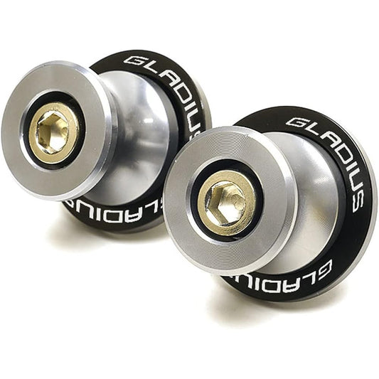 DEMUR M8 Motorcycle Swing Arm Spool Slider Swing Screw Stand Suzuki Gladius 650 SFV650 Gladius 2009-2015 2011 2011 2011 2011 Swing Arm Slider Spool (Size : S Grey)