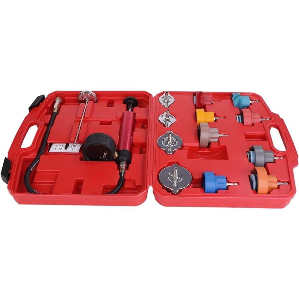 Radiator Leak Tester Pressure Test Maintenance Tool Parts Special Tools Set General Purpose
