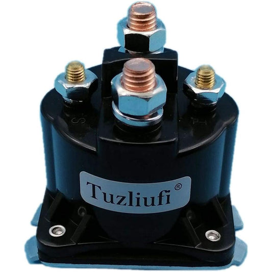 Tuzliufi Starter Solenoid Relay Switch 265662 39002134 75089833 742024 262682-11 70093640U16752 07522 Compatible with SAZ4201GJ SAZ-4201ER 19 0107 070009 12V 4 Terminal Z428