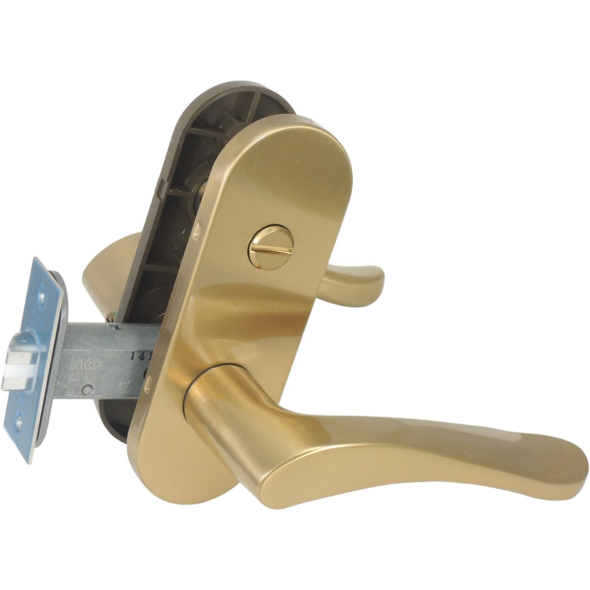 Miwalock ZLT902-6 Indoor Lever Handle Partition Lock Gold 0150-528