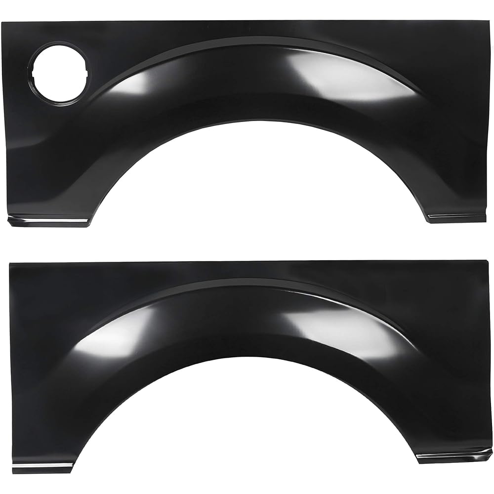 ECOTRIC Rear Wheel Arch Quarter Panel 2009-2014 Ford F150 LD Driver without molding holes & passenger seat side