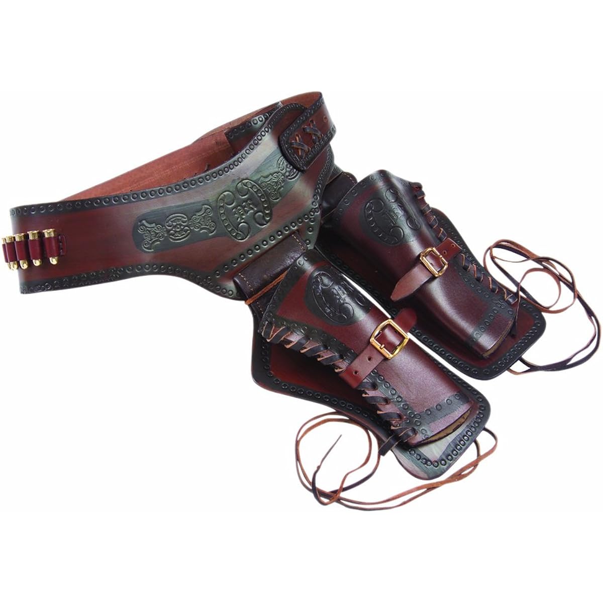 Accessories 704 Revolver for 2 guns Gun belt with 24 bullets