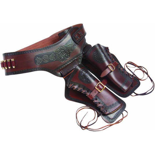 Accessories 704 Revolver for 2 guns Gun belt with 24 bullets