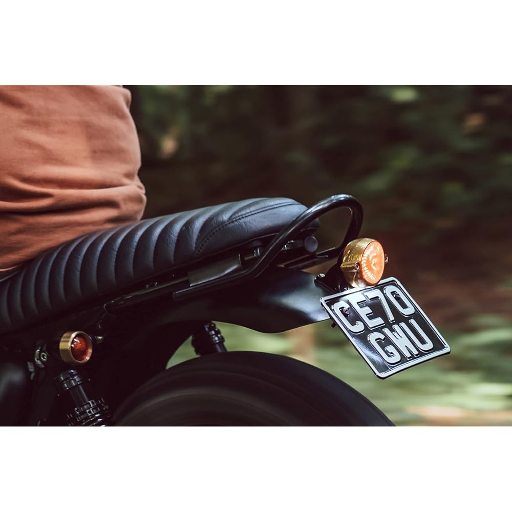 Motone Grab Bar Street Twin Street Scrambler T100 T120 Stainless Steel Black MCB021