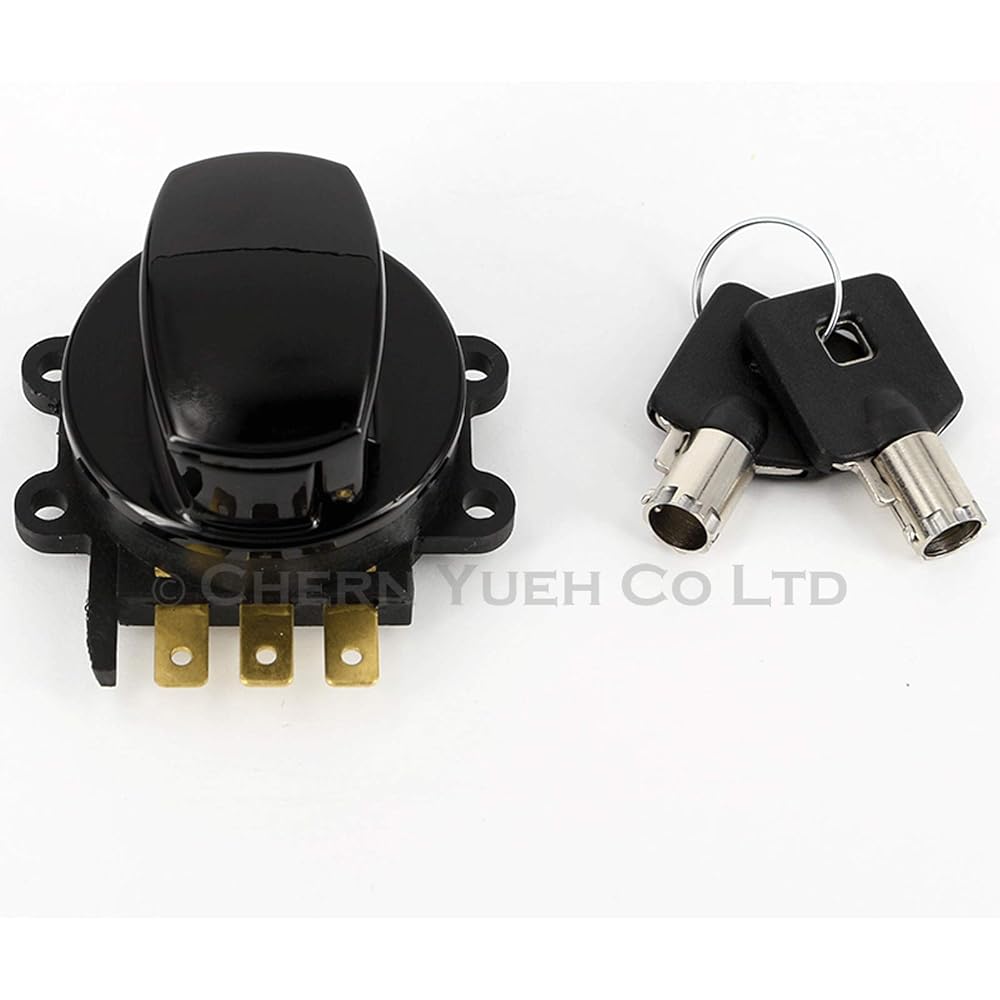 Ignition Switch Side Hinge 99-13 Harley Black 71313-96A (Black)