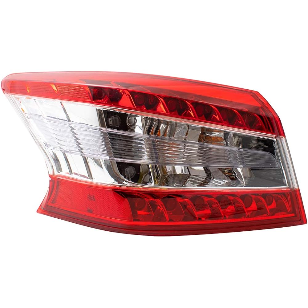 Tail light lamp driver panel attached to left rear axembris 13-15
