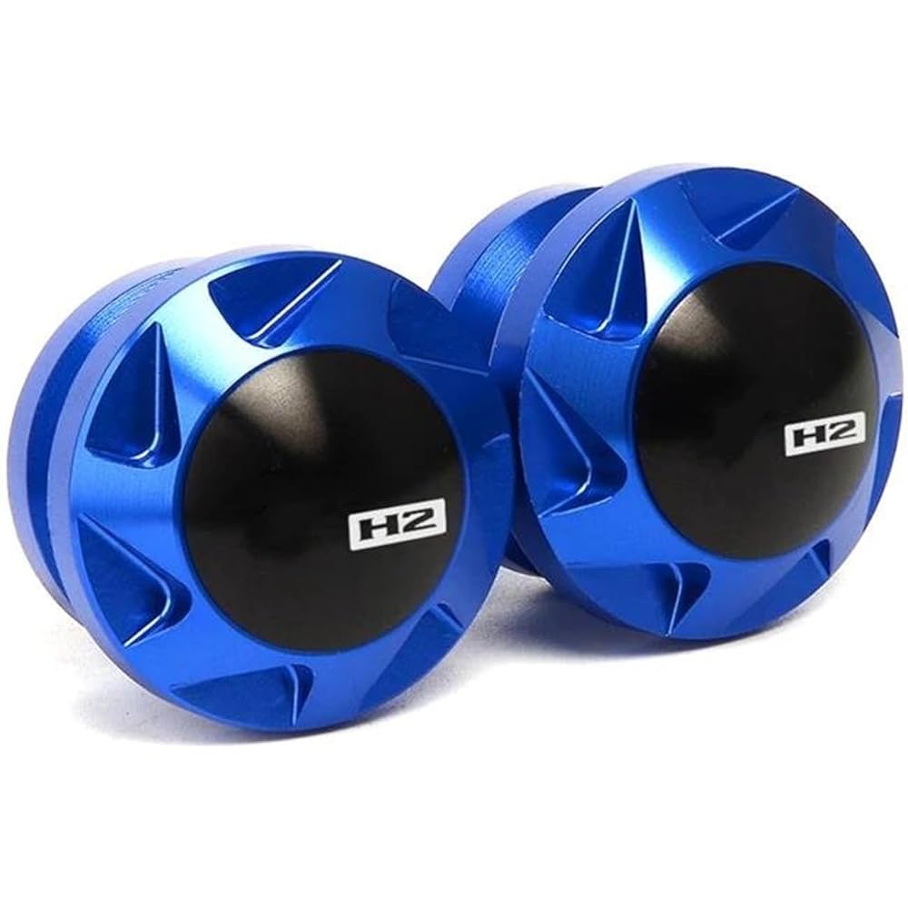 Bike Stand Screw Slider 8mm Swing Arm Spool Slider Stand Screw Motorcycle Accessories For ZH2 Z H2 Zh2 ZH2SE 2019-2022 2021 (Color: Blue)