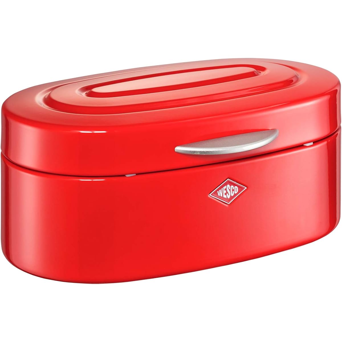 WESCO Bread Case Red 32 x 19.4 x H 14 cm Bread Box SINGLE ELLY 236101-02