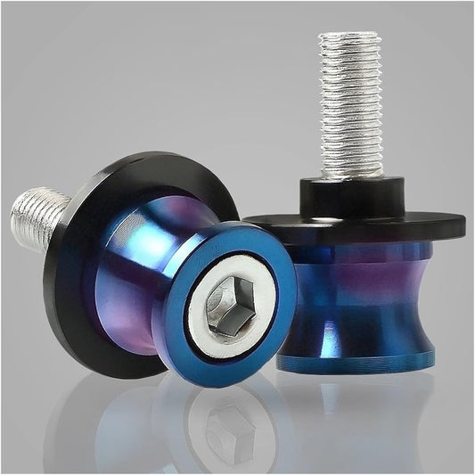 Motorcycle Swing Arm Spool Slider Motorcycle Swing Arm Slider Spool Paddock Stand Bobbin Swing Arm FOR Ya-m-ah-a FJ-09 MT09 MT-09 Tracer FZ09 FOR K-AW-AS-AK-I Suzuki (Color : 10MM F)