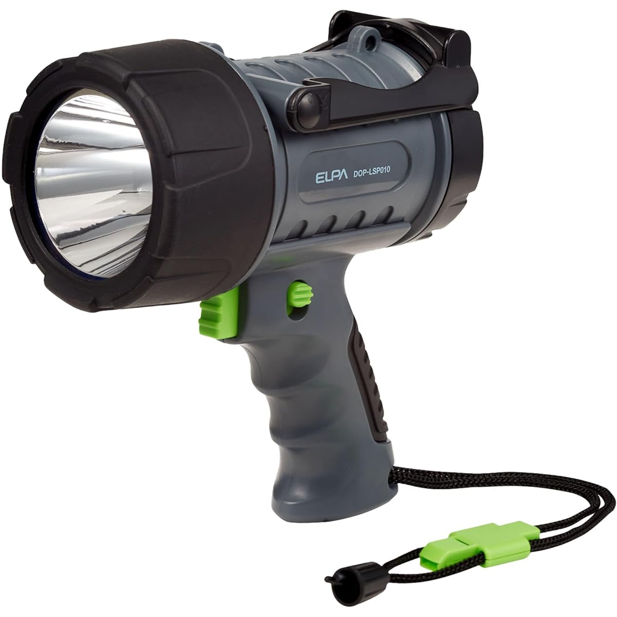ELPA LED power light, lightweight, brightness up to 400lm, waterproof: IPX7 (immersion proof, with whistle) DOP-LSP010