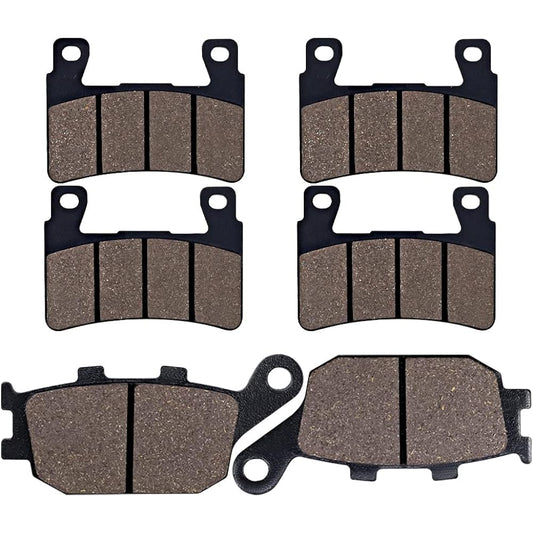 Cyleto Front and Rear Brake Pads for Honda CBR929RR CBR 929RR 2000 2001 / CBR 954RR CBR954RR CBR 954 RR 2002 2003