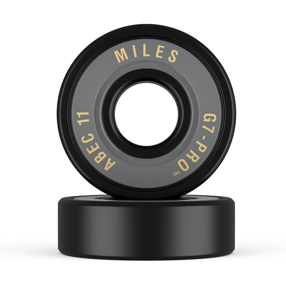 MILES MILES WHEELS Skateboard Bearing G7-PRO™ Grease ABEC 11 Skateboard Street Single Side Rubber Shield 608