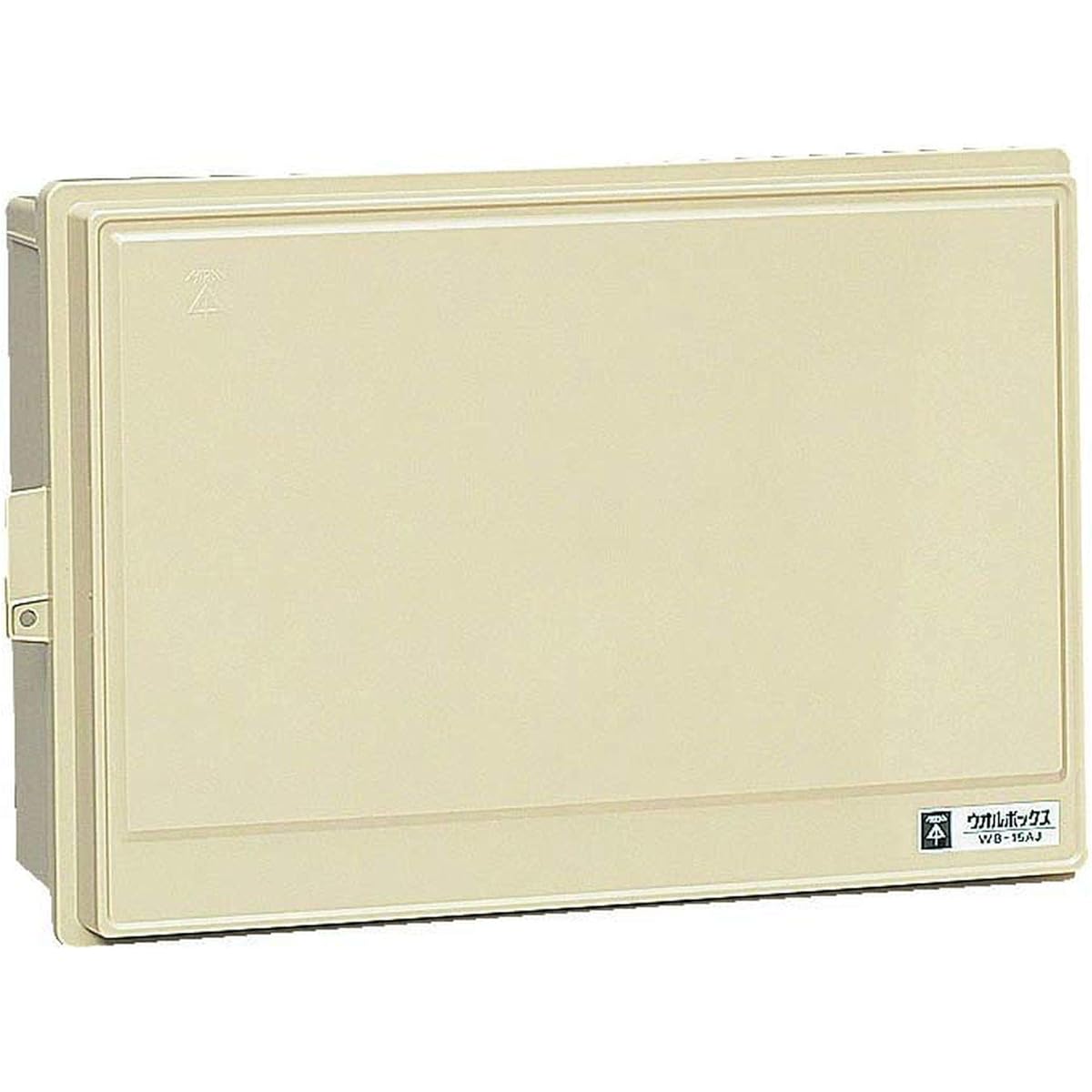Mirai Kogyo Wall Box, No Roof, Horizontal Type, Effective Fukasa 152, Beige, 1 piece price WB-15AOJ