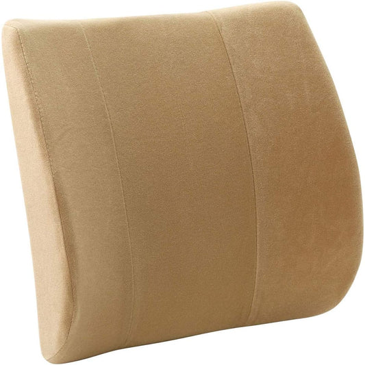 BODYLINE Back Hugger European Used around the world for over 30 years Lumbar Support Lumbar Support Cushion Health Cushion Backrest Lower Back Pain (Beige)
