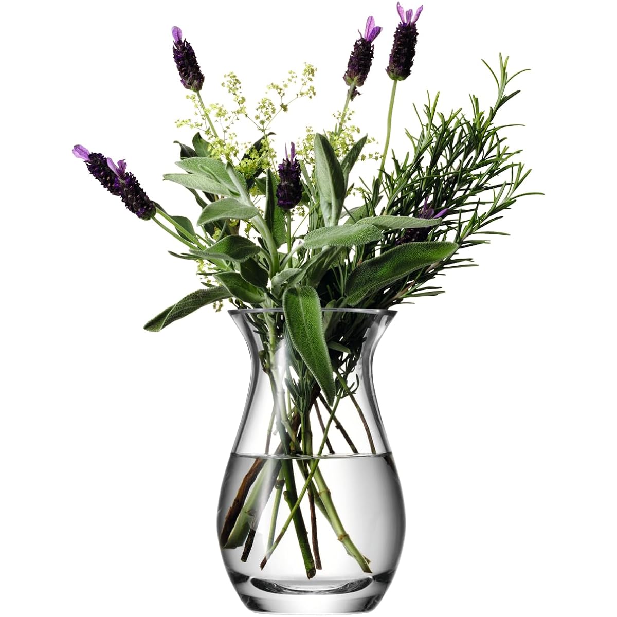 LSA Flower Vase Clear Height 17.5cm FLOWER G584-18-301