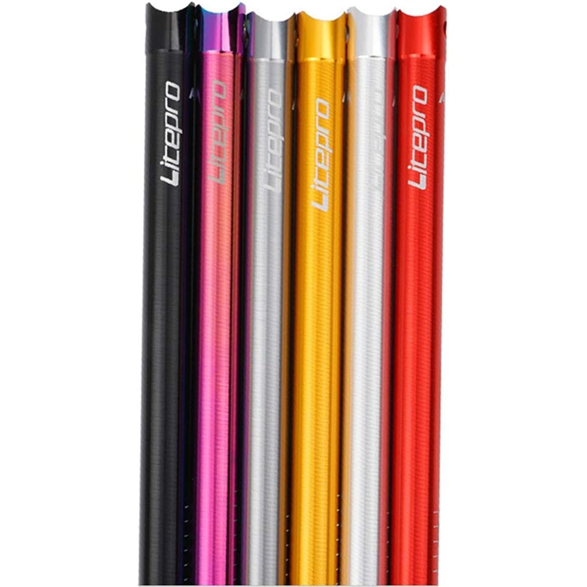 Litepro Seatpost Folding Bike CNC Aluminum Alloy 33.9*600MM Seatpost Bicycle Saddle