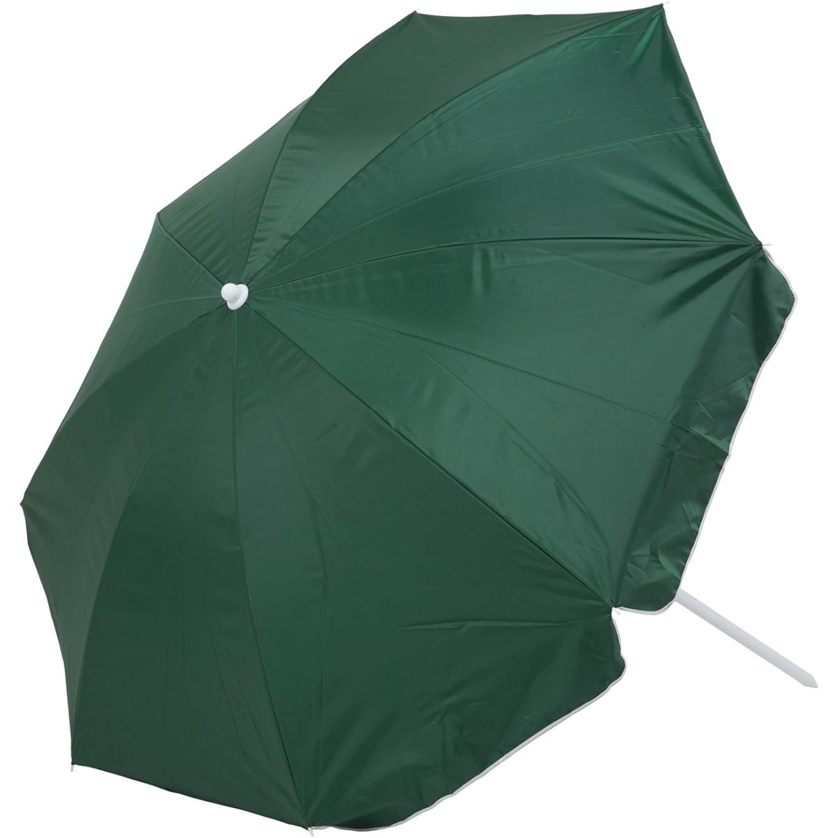 BUNDOK MOLUSKO Beach Parasol 220cm UV MS-24 Sunshade UV Protection Moss Green