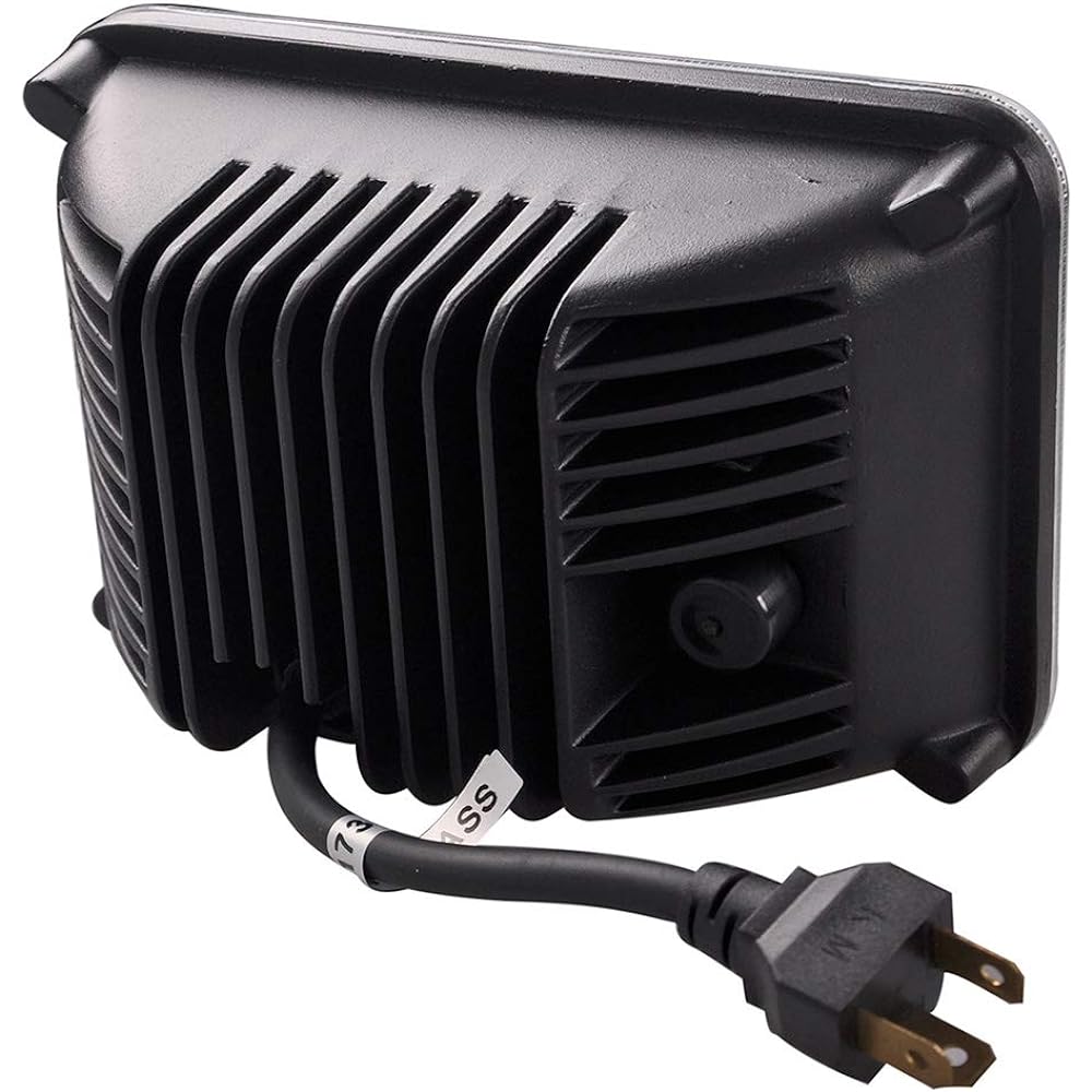 Lightronic Trailer Work Light, 15 Rungs, 45 W, Hi/Lo Beam, 6000K White Light, Motorcycle Auxiliary Light, Off-road, Headlight, Fish-fishing Light, Exterior Light, H4 Plug Included, Suitable for