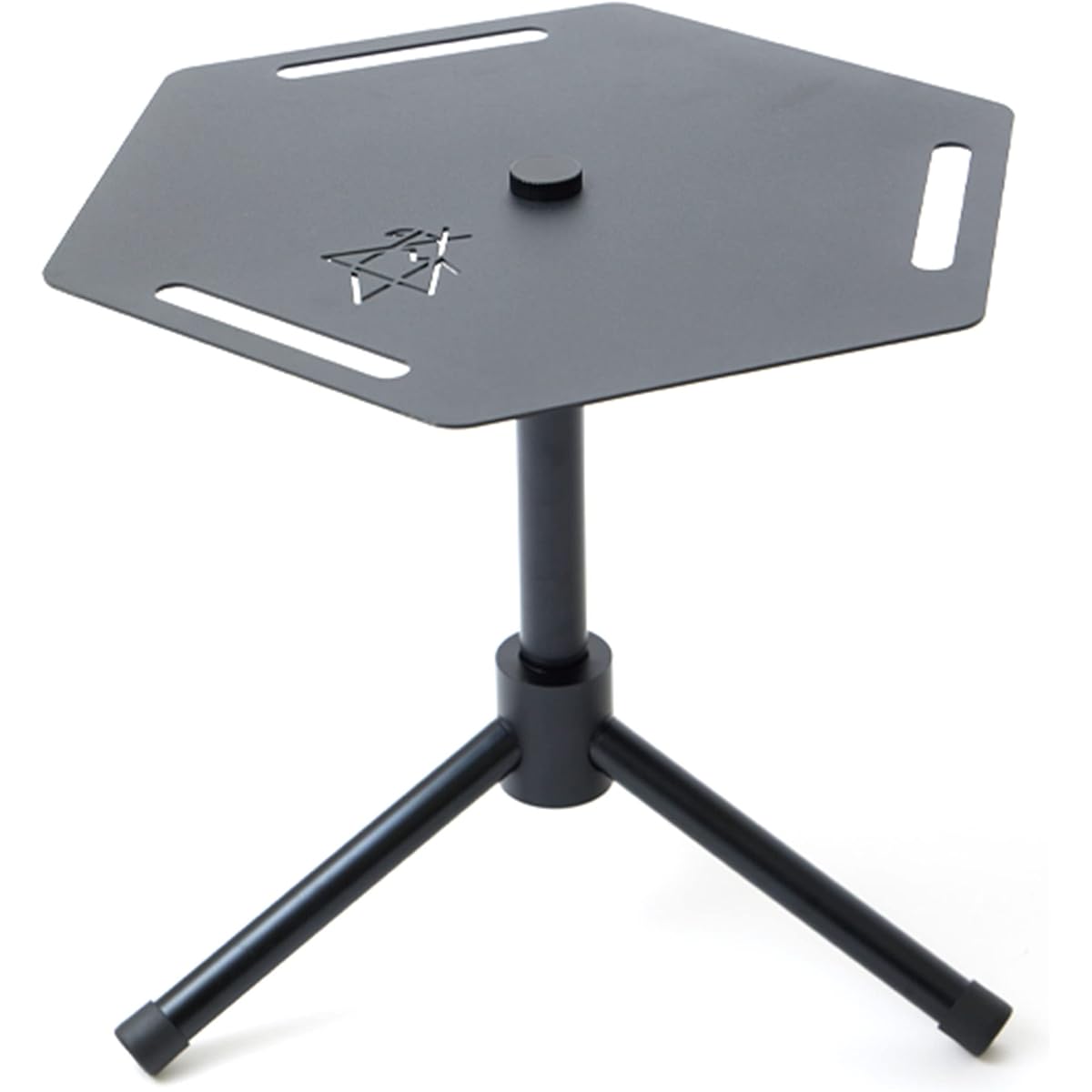 FAL.CO HEXSIDE TABLE Aluminum Camping Outdoor Side Table Folding Lightweight Load Capacity 30kg Outdoor Festivals Hiking Picnic
