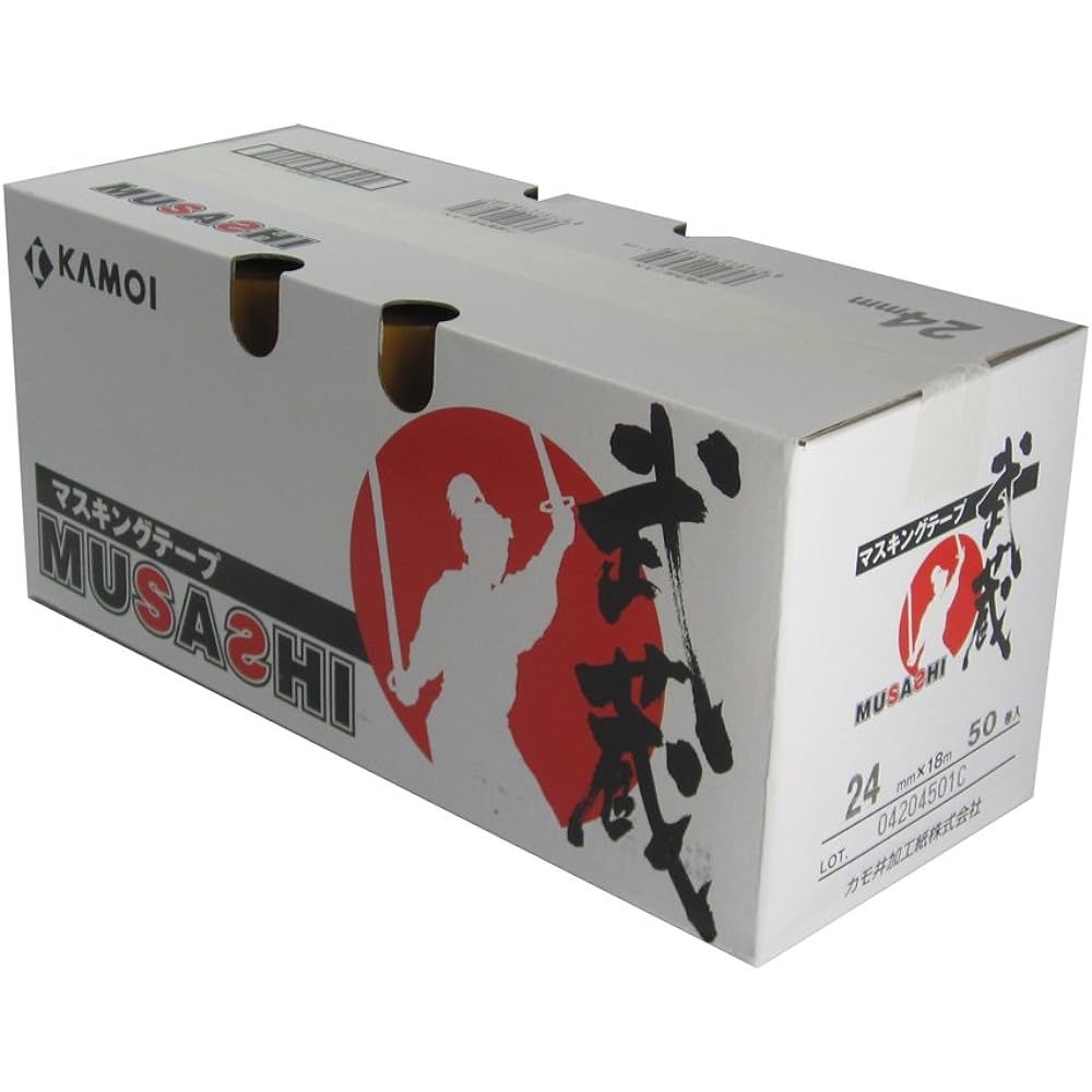 Kamoi Kakoshi Kamoi Vehicle Masking Tape "Musashi" 24mm x 18M 50 rolls