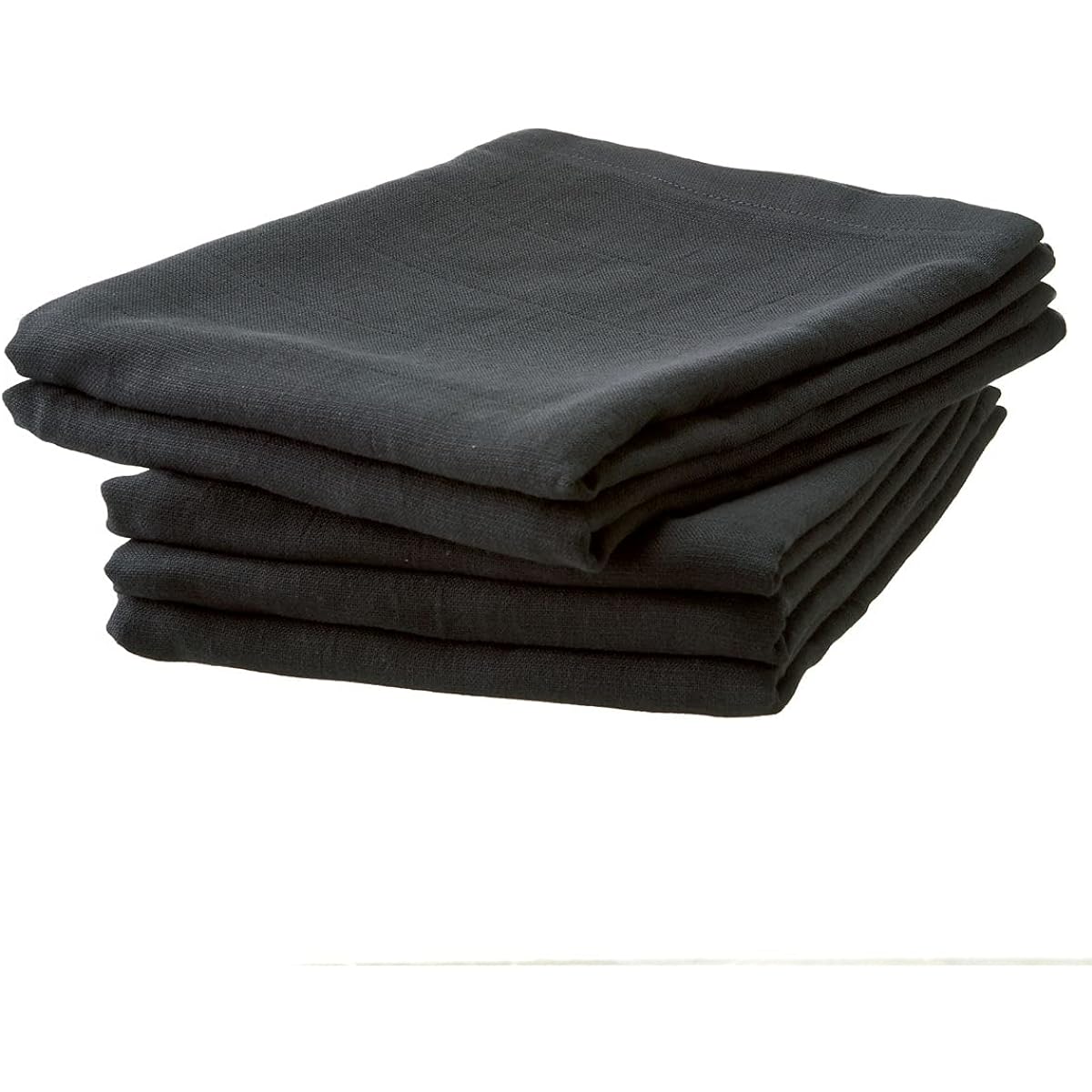 Double Gauze Bath Set of 5 Bath Towels Made in Japan Senshu Towel (Approx. 60 x 120cm) Charcoal Gray