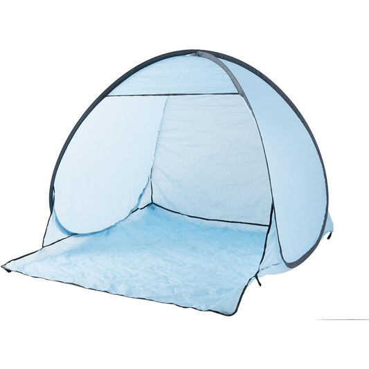 Asahi Koyo Picnic Tent Pop-up Sunshade Blue 105 x 125 x 100 cm Durable Sun Shade for 1 Person Folding Lightweight Compact