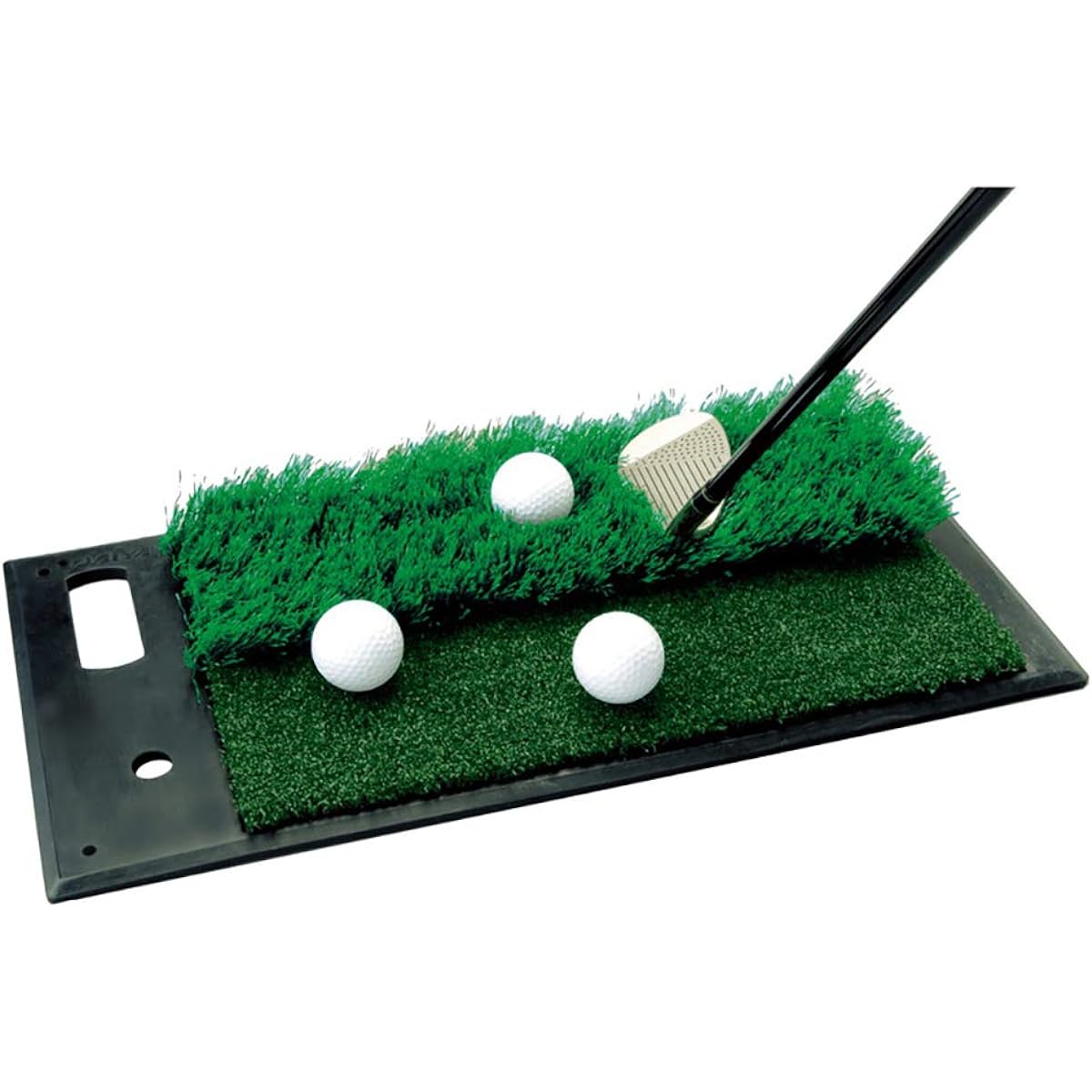 DAIYA GOLF Golf practice mat, shot mat, golf practice equipment, practice supplies, training, golf mat, ball replaceable, driver, iron, compact, beginner, advanced, indoor practice, indoor, Shugo Imahira professional, Maiko Wakabayashi professional TR-42