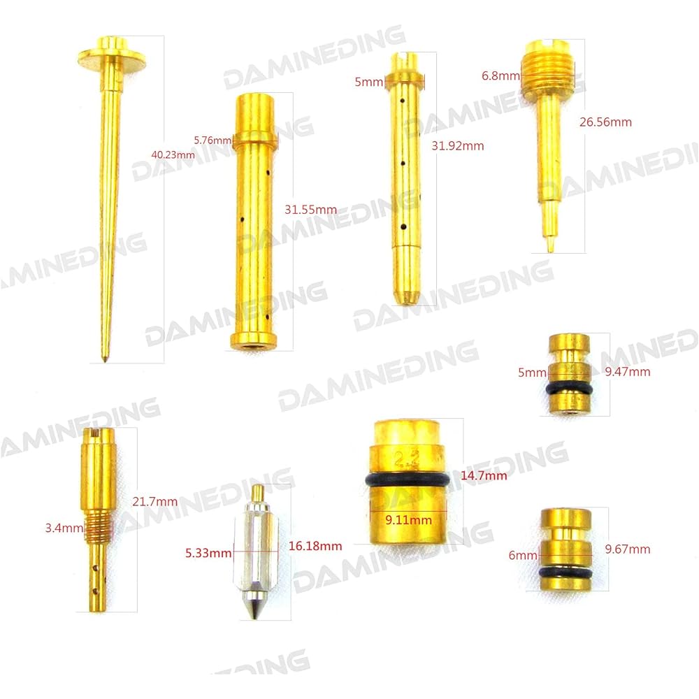 Damineding Carburetor CARB Repair Reviled Kit & Float 68-73 CB350 CL350 CB 350