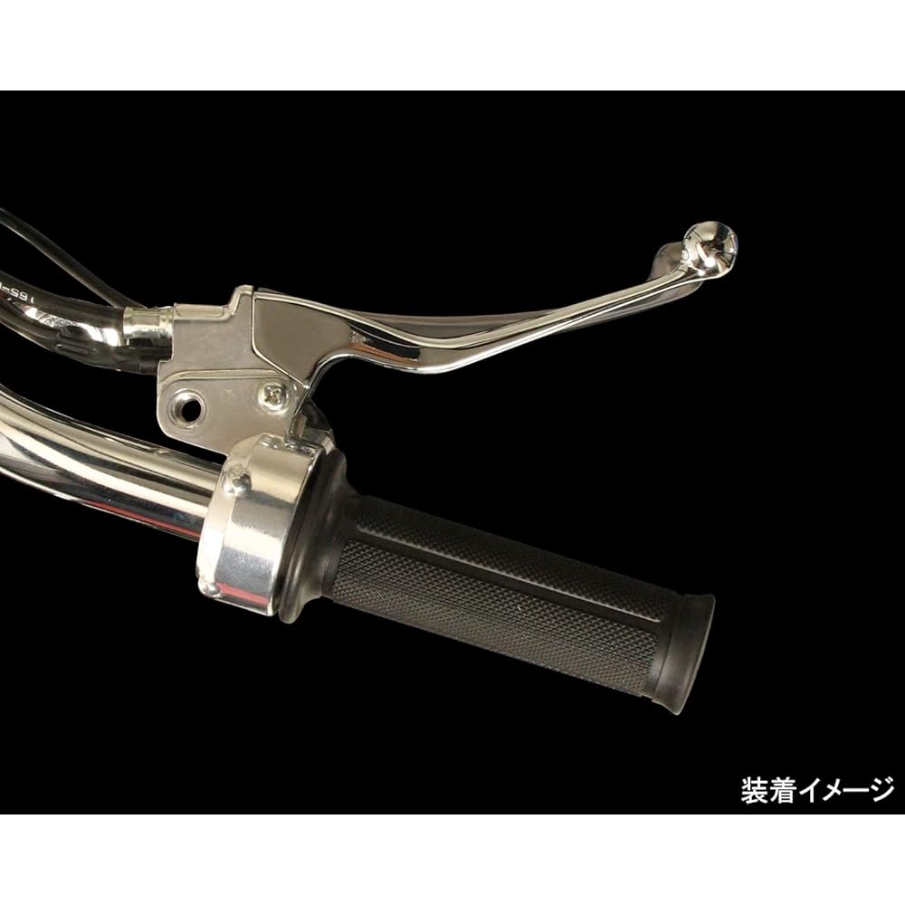 KITACO Power Lever Set Brake/Clutch Left and Right 1SET Monkey/Gorilla Chrome Plated Finish 525-1086110