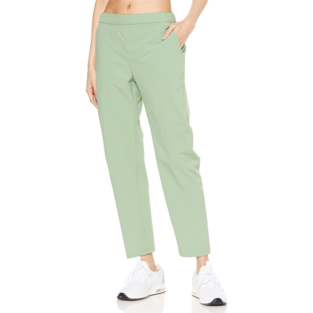 [Le Coq Sportif] Long Pants (9/4 Length), Tapered, Water Repellent, Stretch, Stable Shape, Women's