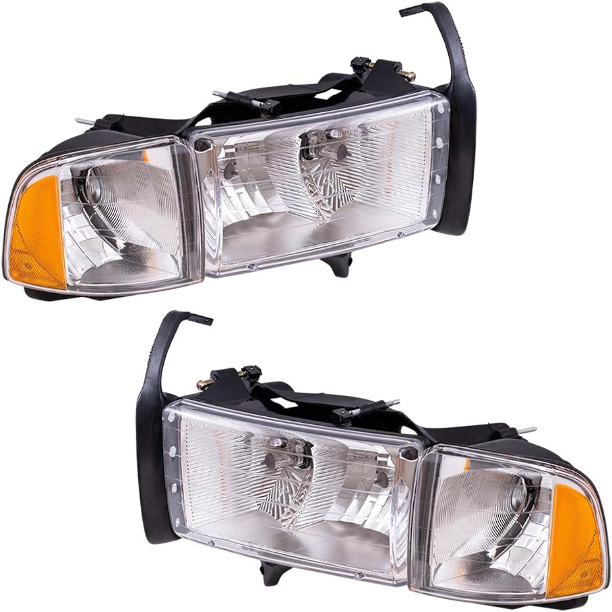 Combination of the driver's seat and the passenger seat headlight exchange product Dodge Pickup truck 55077025AC 55077024ac